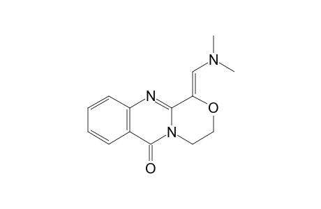 1-(N,N-DIMETHYLAMINO)-METHYLENE-3,4-DIHYDRO-(1H,6H)-[1,4]-OXAZINO-[3,4-B]-QUINAZOLIN-6-ONE