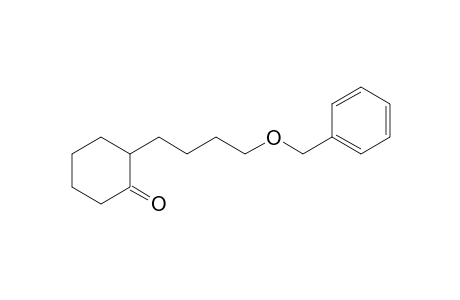 2-(4-Benzyloxybutyl)cyclohexanone