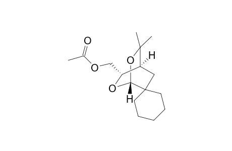 [(1S,4R,6S)-2,2-dimethylspiro[3,5-dioxabicyclo[2.2.2]octane-8,1'-cyclohexane]-6-yl]methyl acetate