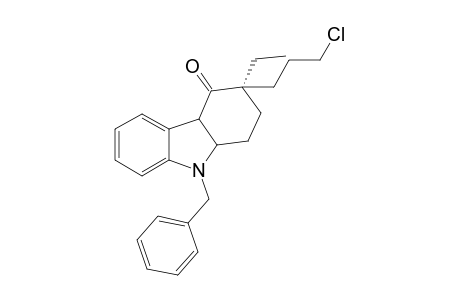8-Benzyl-3-.alpha.-ethyl-3-(3-chloropropyl)hexahydrocarbazol-4-one