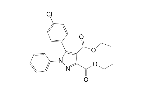 Diethyl 5-(4-chlorophenyl)-1-phenyl-1H-pyrazole-3,4-dicarboxylate