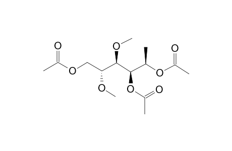 1,4,5-Tri-O-acetyl-6-deoxy-2,3-di-O-methylmannitol