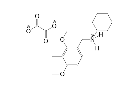 N-(2,4-dimethoxy-3-methylbenzyl)cyclohexanaminium oxalate