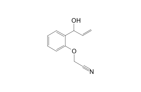2-[2-(1-Hydroxyprop-2-en-1-yl)phenoxy]acetonitrile
