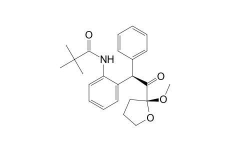 Propanamide, 2,2-dimethyl-N-[2-[2-oxo-1-phenyl-2-(tetrahydro-2-methoxy-2-furanyl)e thyl]phenyl]-, (R*,R*)-