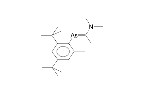 AS-(2-METHYL-4,6-DI-TERT-BUTYLPHENYL)-C-METHYL-C-DIMETHYLAMINOARSAETHENE