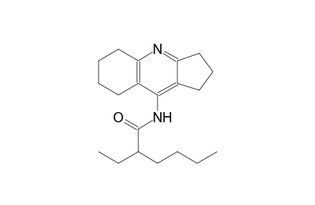 hexanamide, 2-ethyl-N-(2,3,5,6,7,8-hexahydro-1H-cyclopenta[b]quinolin-9-yl)-