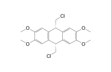 9,10-bis(chloromethyl)-2,3,6,7-tetramethoxy-9,10-dihydroanthracene