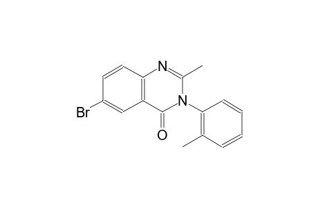 6-bromo-2-methyl-3-(2-methylphenyl)-4(3H)-quinazolinone