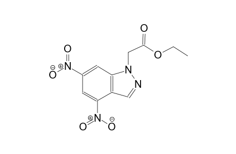ethyl (4,6-dinitro-1H-indazol-1-yl)acetate