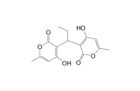 2H-Pyran-2-one, 3,3'-propylidenebis[4-hydroxy-6-methyl-