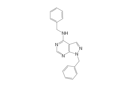 N,1-Dibenzyl-1H-pyrazolo[3,4-d]pyrimidin-4-amine