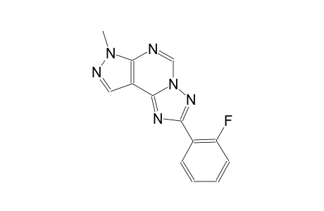 2-(2-fluorophenyl)-7-methyl-7H-pyrazolo[4,3-e][1,2,4]triazolo[1,5-c]pyrimidine