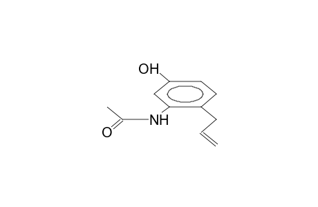 3-acetamido-4-allylphenol