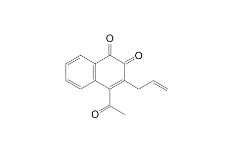 4-Acetyl-3-allyl-1,2-naphthoquinone