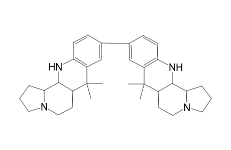 bis(Decahydro-7,7-dimethylindolizino[3,4-b]quinoline)