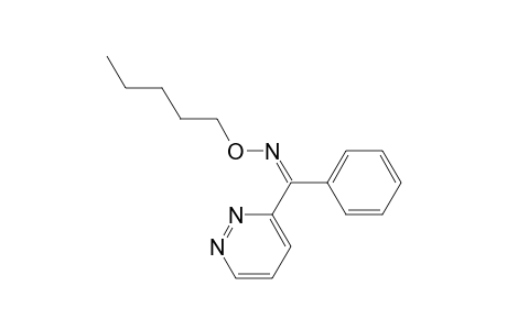 (Phenyl)(pyridazin-3-yl)methanone o-pentyloxime