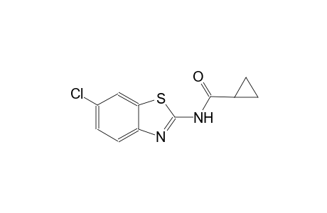 N-(6-chloro-1,3-benzothiazol-2-yl)cyclopropanecarboxamide