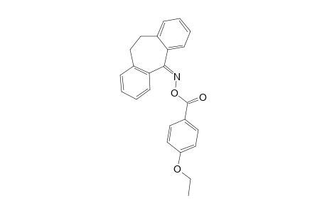 O-(4-ETHOXY-BENZOYL)-5-OXIMINO-10,11-DIHYDRO-5H-DIBENZO-[A,D]-CYCLOHEPTENE