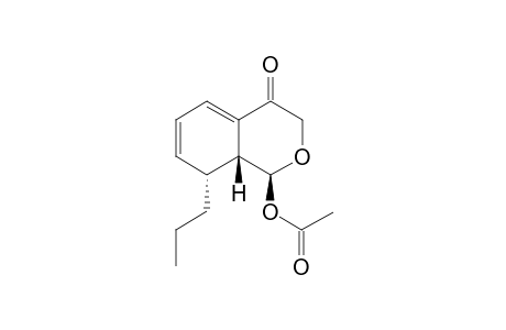 (1S,8R,8aR) 4-oxo-8-propyl-3,4,8,8a-tetrahydro-1H-isochromen-1-yl acetate