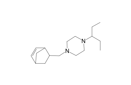 1-Bicyclo[2.2.1]hept-5-en-2-ylmethyl-4-(1-ethyl-propyl)-piperazine