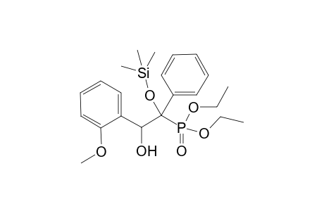 Diethyl 2-hydroxy-2-(2-methoxyphenyl)-1-(trimethylsiloxy)-1-phenylethaphosphonate