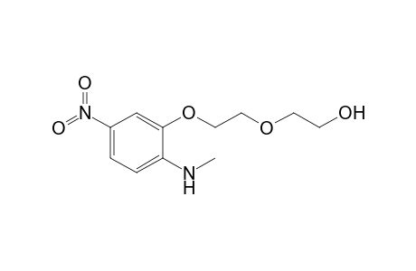 1-(N-Methylamino)-2-( 6'-hydroxy-1',4'-dioxahexyl)-4-nitrobenzene