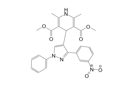 3,5-pyridinedicarboxylic acid, 1,4-dihydro-2,6-dimethyl-4-[3-(3-nitrophenyl)-1-phenyl-1H-pyrazol-4-yl]-, dimethyl ester