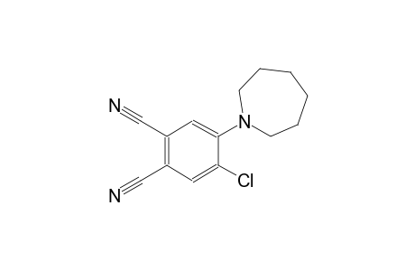 4-chloro-5-hexahydro-1H-azepin-1-ylphthalonitrile