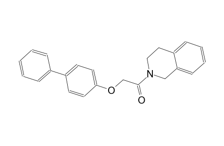 2-[([1,1'-biphenyl]-4-yloxy)acetyl]-1,2,3,4-tetrahydroisoquinoline