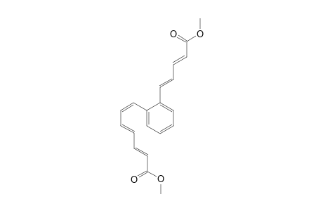 (2E,4E,6Z)-7-[2-[(1E,3E)-5-keto-5-methoxy-penta-1,3-dienyl]phenyl]hepta-2,4,6-trienoic acid methyl ester