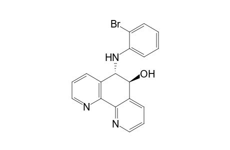 trans-5-(2-Bromoanilino)-6-hydroxy-5,6-dihydro-1,10-phenanthroline