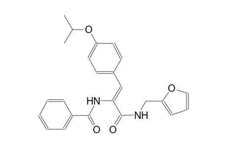 N-[(Z)-1-{[(2-furylmethyl)amino]carbonyl}-2-(4-isopropoxyphenyl)ethenyl]benzamide