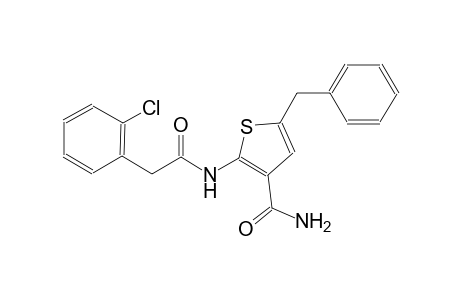 5-benzyl-2-{[(2-chlorophenyl)acetyl]amino}-3-thiophenecarboxamide