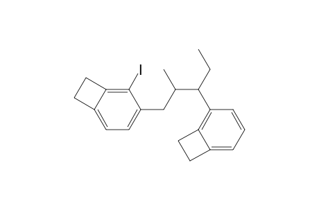 2-[(2-Iodobicyclo[4.2.0]octa-1,3,5-trien-3-yl)methyl]-3-pentyl bicyclo[4.2.0]octa-1,3,5-triene