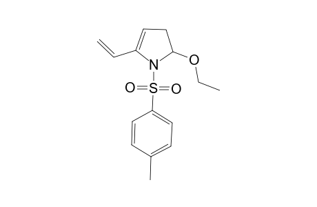 2-Ethoxy-1-(p-tolylsulfonyl)-5-vinyl-2,3-dihydropyrrole