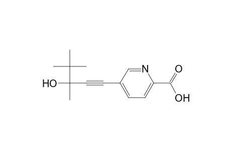 5-(3-Hydroxy-3,4,4-trimethyl-1-pentynyl)pyridine-2-carboxylic acid