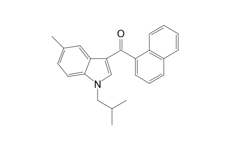 1-iso-Butyl-5-methyl-3-(1-naphthoyl)-1H-indole