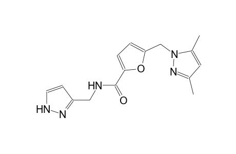 5-[(3,5-dimethyl-1H-pyrazol-1-yl)methyl]-N-(1H-pyrazol-3-ylmethyl)-2-furamide