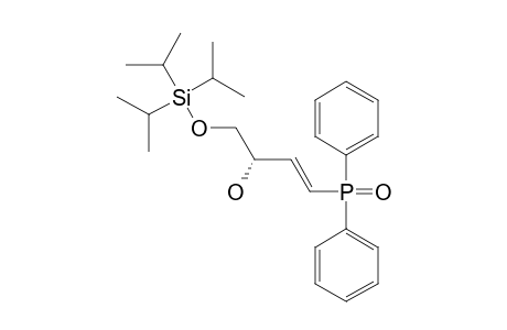 (R)-(E)-4-DIPHENYLPHOSPHINOYL-1-TRIISOPROPYLSILYLOXYBUT-3-EN-2-OL