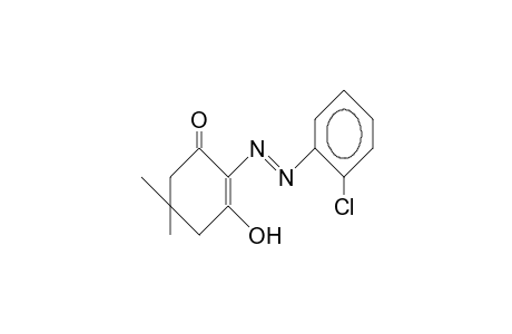 2-(2-Chloro-phenylazo)-5,5-dimethyl-3-hydroxy-2-cyclohexen-1-one
