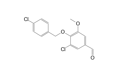 benzaldehyde, 3-chloro-4-[(4-chlorophenyl)methoxy]-5-methoxy-
