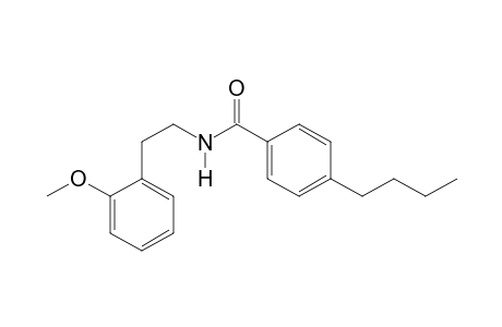 2-Methoxyphenethylamine 4-butylbenzoyl
