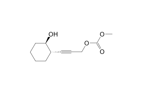Carbonic acid 3-((1S,2R)-2-hydroxy-cyclohexyl)-prop-2-ynyl ester methyl ester