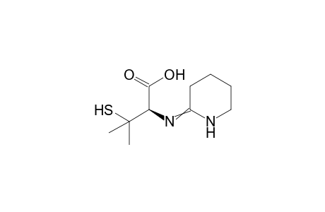 (R)-3-Mercapto-3,3-dimethyl-2-(piperidine-2-ylideneamino)-propanoic Acid