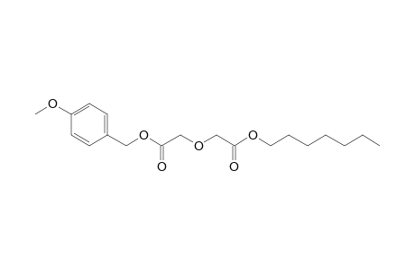 Diglycolic acid, heptyl 4-methoxybenzyl ester