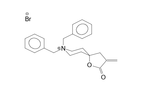 3-METHYLENE-8,8-DIBENZYL-1-OXA-8-AZONIASPIRO[4.5]DECAN-2-ONE BROMIDE