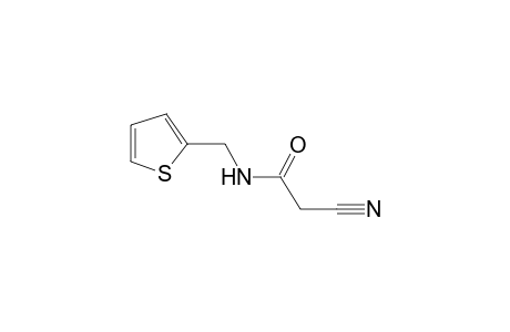 2-Cyano-N-(2-thienylmethyl)acetamide