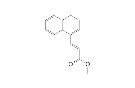 (E)-3-(3,4-dihydronaphthalen-1-yl)-2-propenoic acid methyl ester