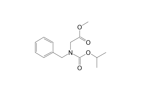 Benzyl-N-(isopropyloxycarbonyl)-L-glycine, methyl ester